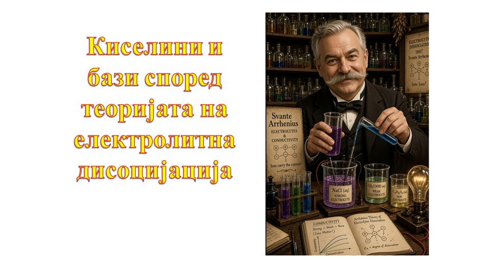Киселини и бази според теоријата на електролитна дисоцијација